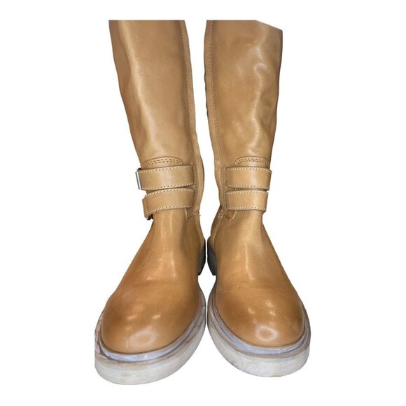 Sam Edelman Tan Heeled Boots - Picture 3 of 11